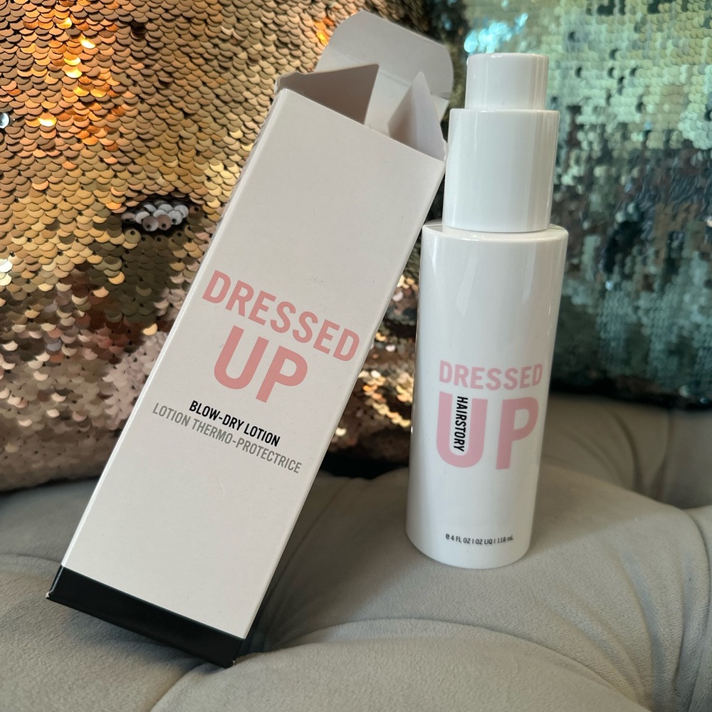 DRESSED UP
HEAT PROTECTANT BLOW-DRY LOTION